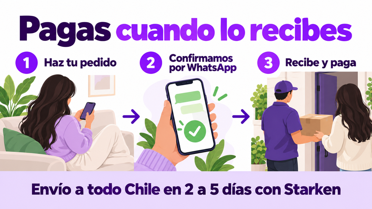 Pago contra entrega en todo Chile